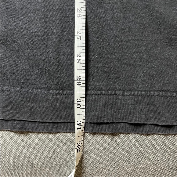 Weavers Long Sleeve Polo Black Size L Large Faded Vintage Vtg - Picture 4 of 6